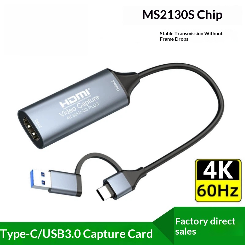 Pc Gaming Games - USB3.0 Video-Aufnahmekarte 4K 60Hz Typ C