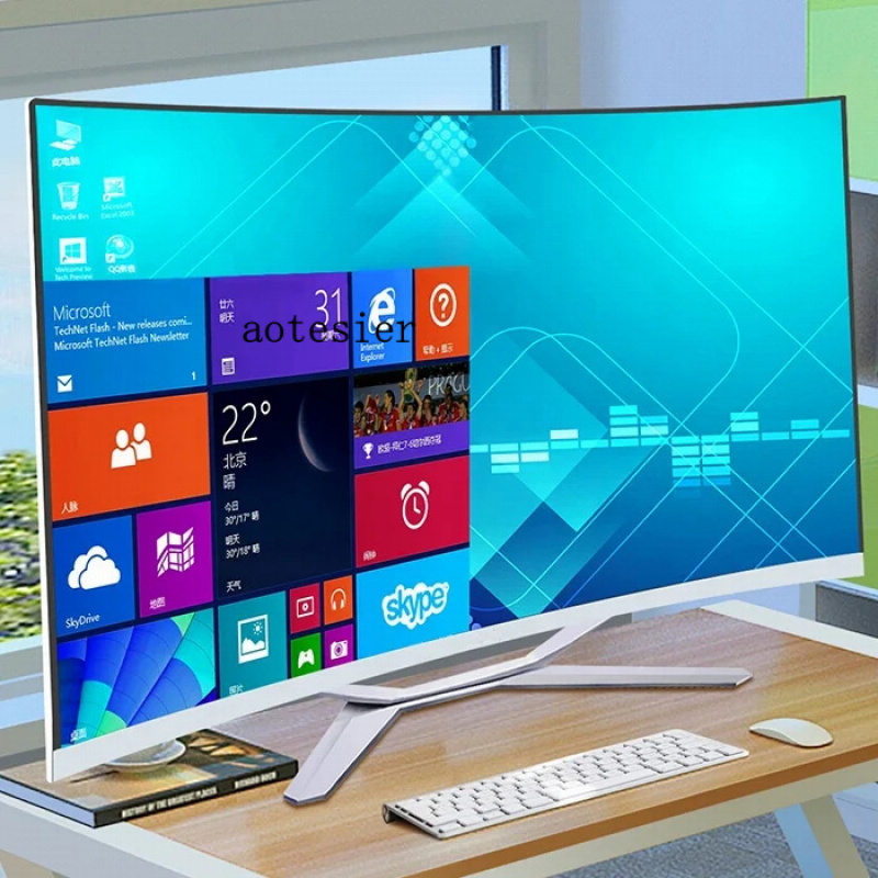 Pc Gaming Nvidia - Hochwertiger Desktop-Computer, 34 Zoll All-in-One Gaming-PC,