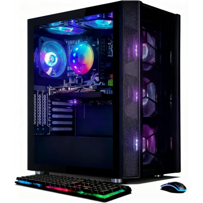 Pc Gaming Rtx 3060 - Gaming-PC-Desktop-Computer, Core i7 bis zu 3,9