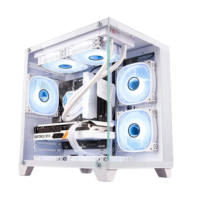 Pc Gaming Nvidia - Fabrik-High-Gaming-Desktop-Computer AMD-Ryzen 5, Heimcomputer-Set, zusammengebauter Gamer-Desktop-PC