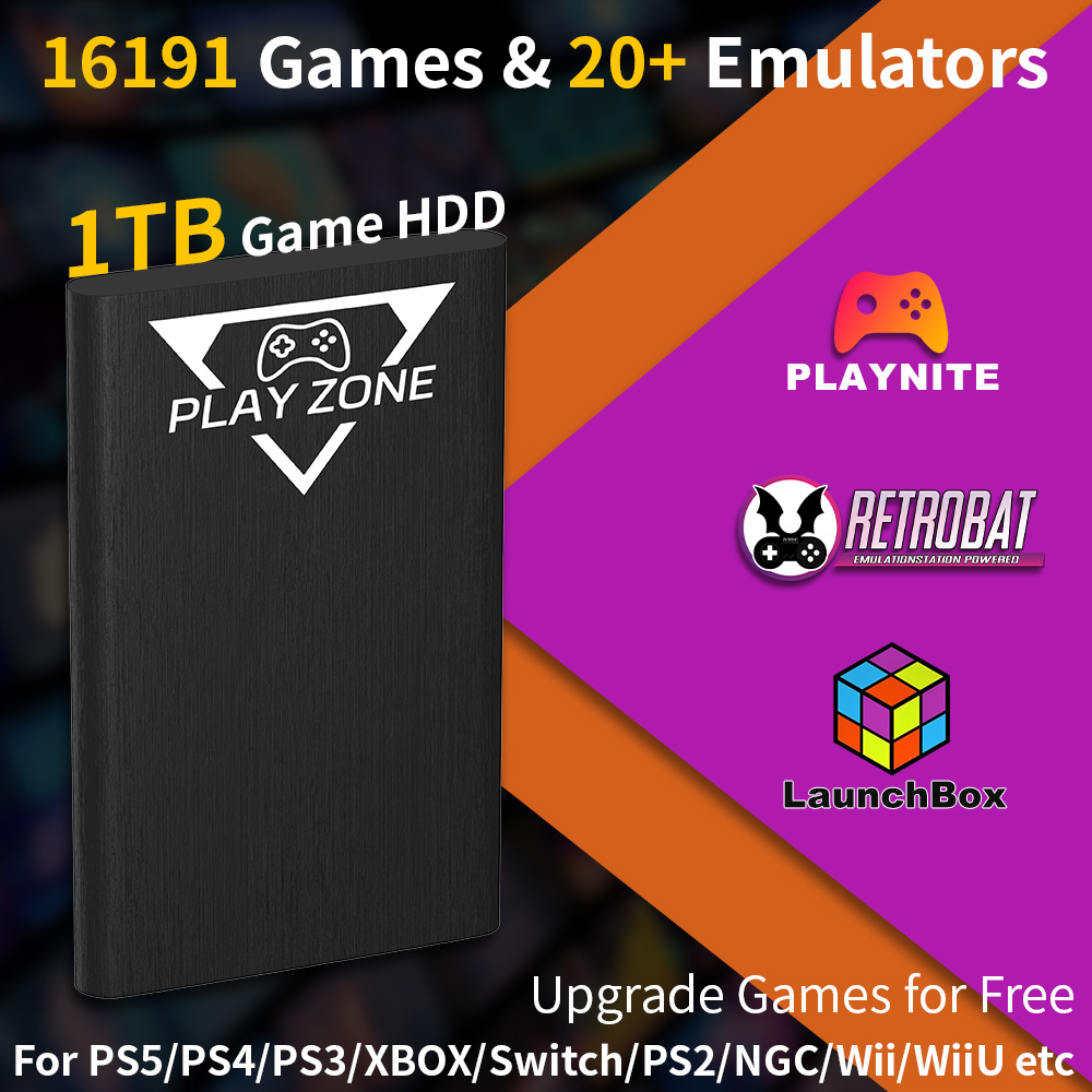 Pc Gaming Aaa - Play Zone 1TB Tragbare Gaming-Festplatte für