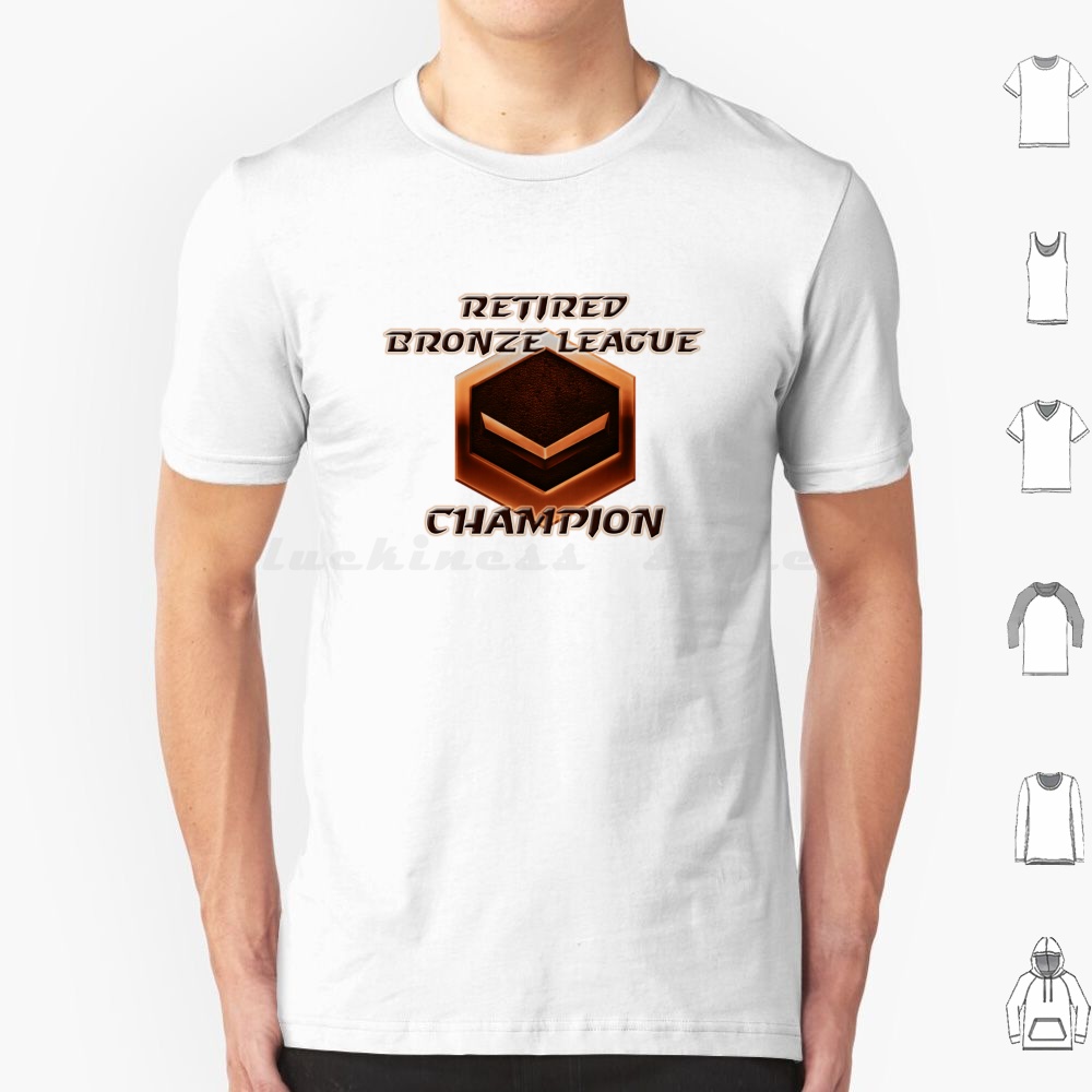 Pc Gaming Games - Liga-T-Shirt im Ruhestand, große Größe, 100