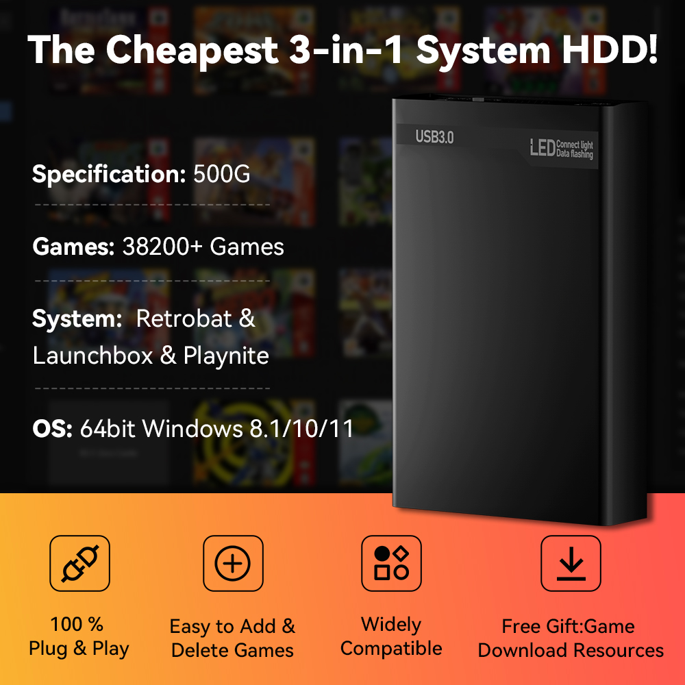 JMachen Mix 500 GB Gaming-Fest – Pc Gaming Aaa Bewertung und Preis