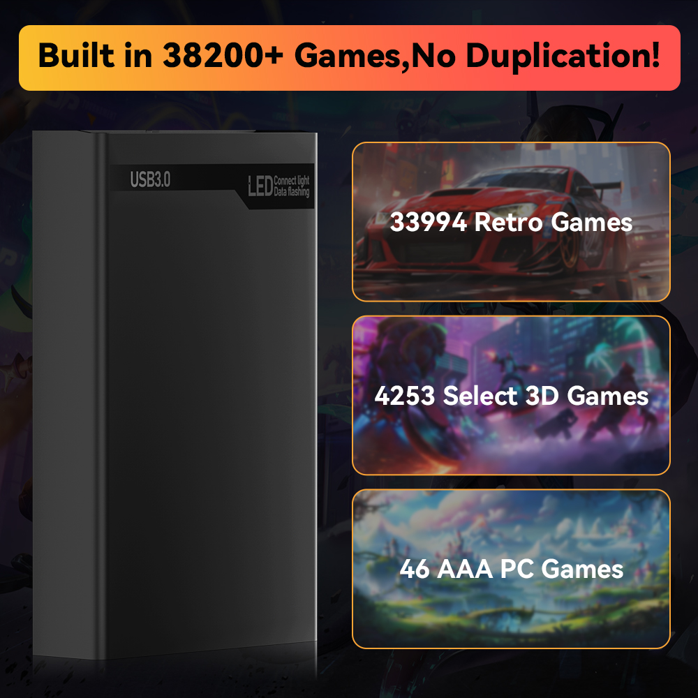 JMachen Mix 500 GB Gaming-Fest – Pc Gaming Aaa Bewertung und Preis