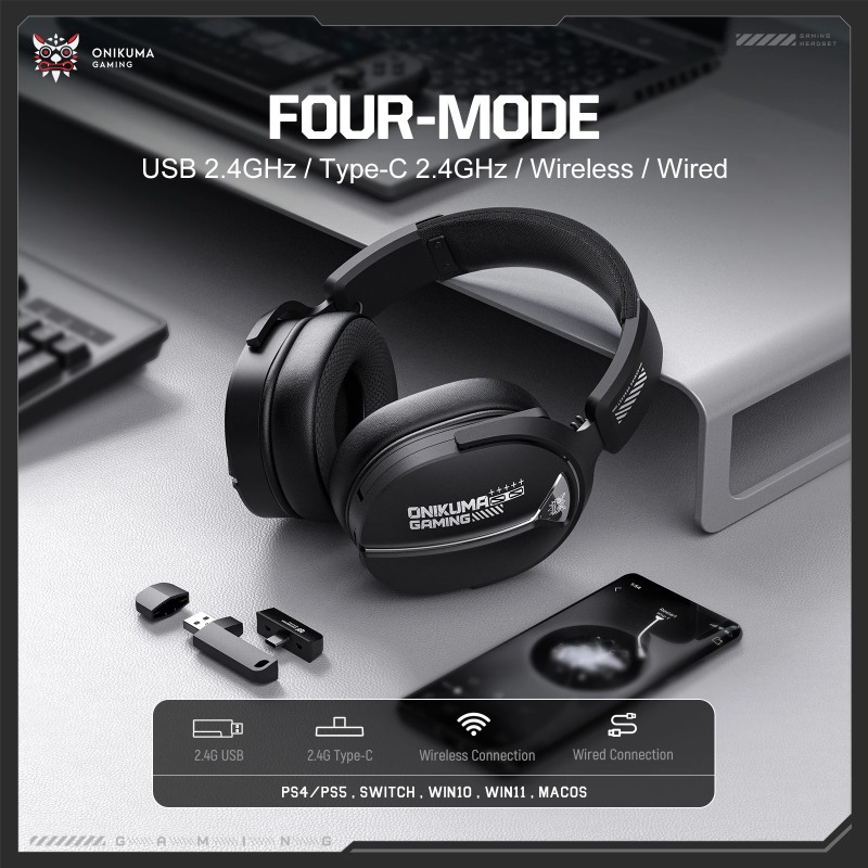 ONIKUMA GT887 Kabelloses Gamin – Pc Gaming Gigabyte Bewertung und Preis