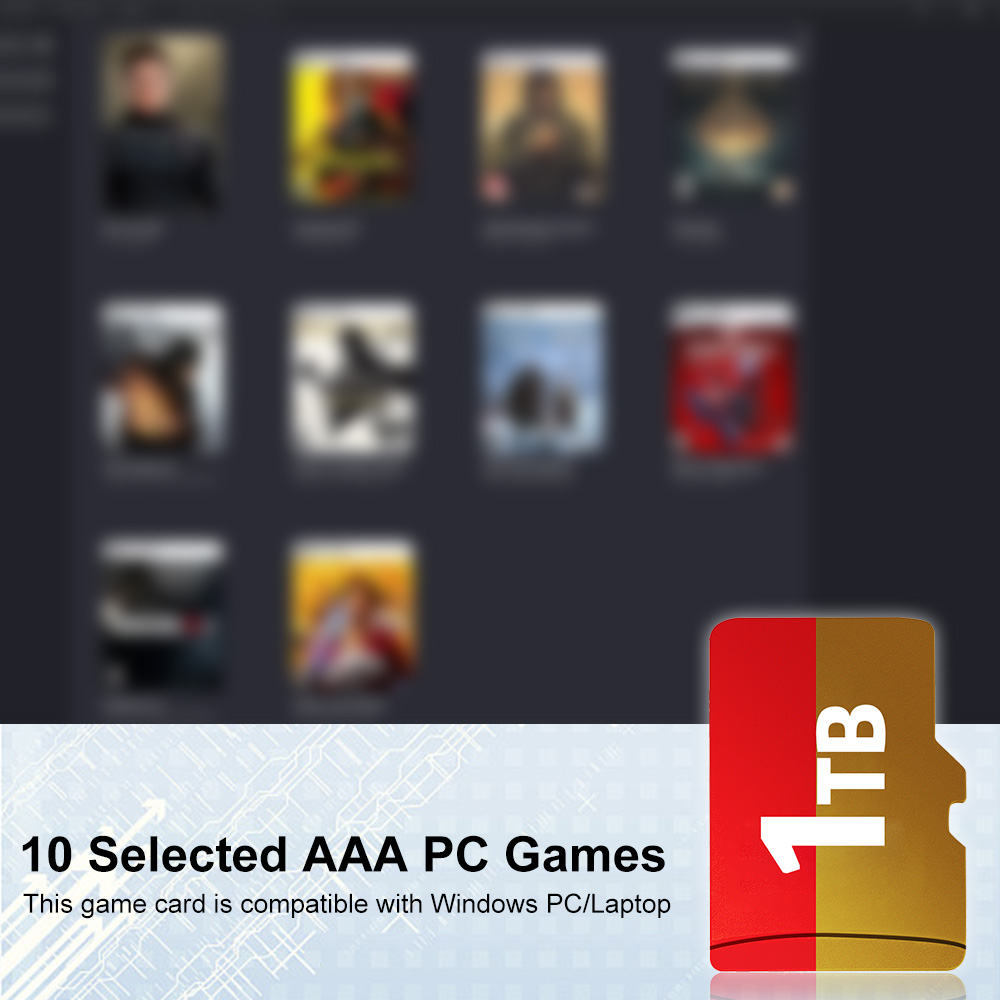 Neue 1TB-Spielkarte mit 10 aus – Pc Gaming Aaa Bewertung und Preis