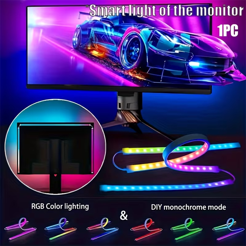 RGB-Gaming-Lichtleiste Monitor – Rgb Light Strip Bewertung und Preis