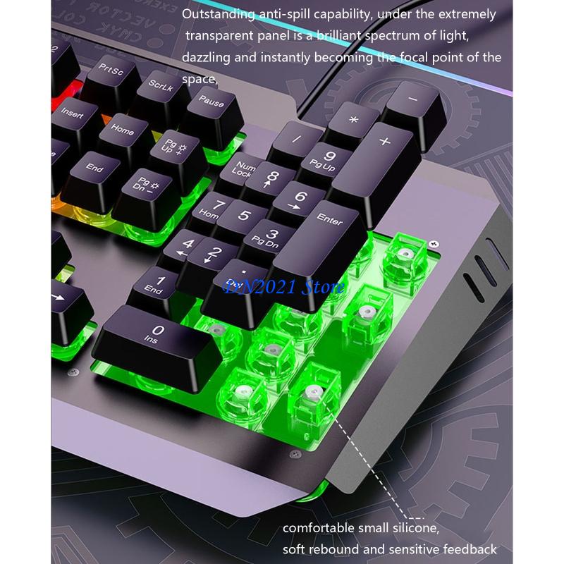 F3KE DS600 104-Tasten-Kabeltas – Anti-Ghosting Keyboard Bewertung und Preis